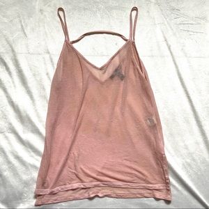 Forever 21 light pink tank top